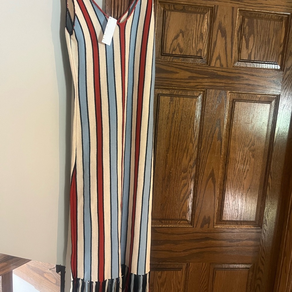 Fore Liberty Knit Tassel Dress